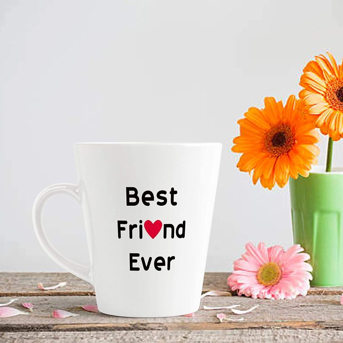 Aj Prints Cute Latte Mug for Best Friends ? Best Friend Ever Quotes Printed Ceramic Coffee Cup for BFF Gift | Save 33% - Rajasthan Living 7