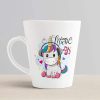 Aj Prints Cute Love Music Unicorn Ceramic Conical Coffee Mug-350ml,White | Save 33% - Rajasthan Living 10
