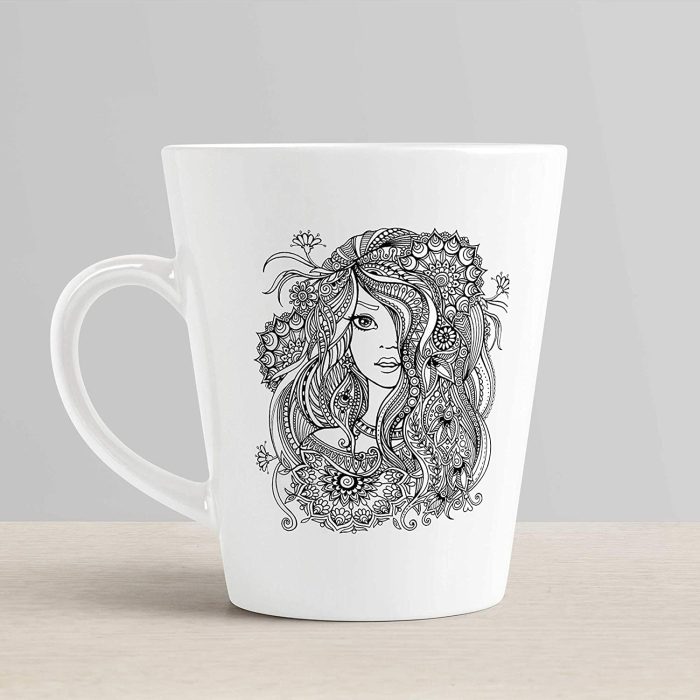 Aj Prints Unique Girl Design Printed Conical Coffee Mug- Funny Mug Gift for Girl, Wife, Sister, Mom | Save 33% - Rajasthan Living 6