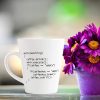 Aj Prints Coffee++ Program Funny Ceramic Conical Coffee Mug (White, 12 oz) | Save 33% - Rajasthan Living 10