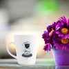 Aj Prints White Ceramic Conical Coffee Mug- 350ml Coffee Mug Gift for Him/Her | Save 33% - Rajasthan Living 11
