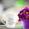 Aj Prints Funny Quotes Printed Conical Coffee Mug-350ml-White Ceramic Coffee Mug | Save 33% - Rajasthan Living 11