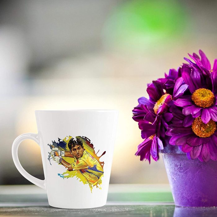 Aj Prints Cricket Player Dhoni Printed Conical Coffee Mug, 12Oz Mug Gift for Cricket Lovers, Brother | Save 33% - Rajasthan Living 7