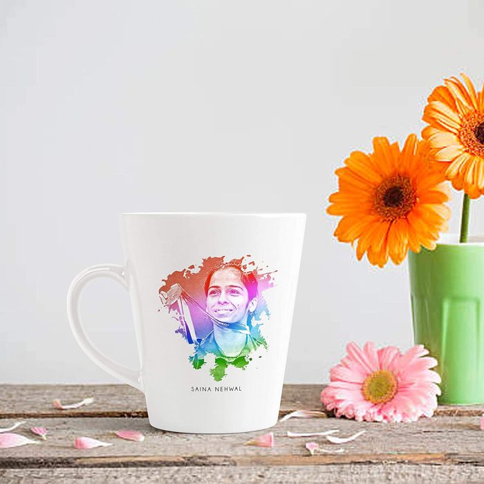 Aj Prints Inspirational Quotes Printed Conical Coffee Mug- Coffee Mug Gift for Badminton Fans- 12Oz | Save 33% - Rajasthan Living 7