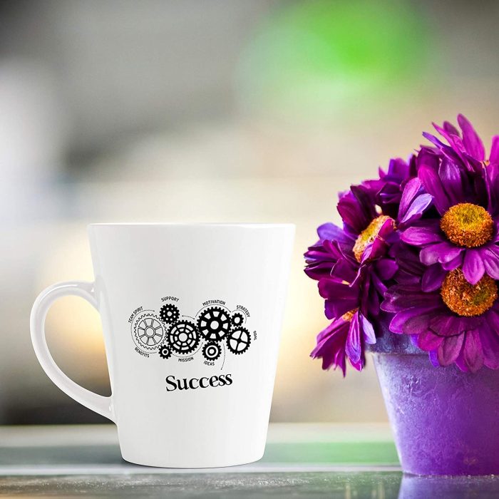 Aj Prints Teamwork Success Motivational Ceramic Latte Mug 12 oz Conical Coffee Cup Gifts for Team | Save 33% - Rajasthan Living 6