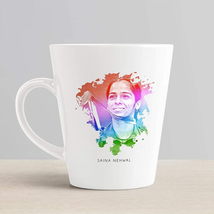Aj Prints Inspirational Quotes Printed Conical Coffee Mug- Coffee Mug Gift for Badminton Fans- 12Oz | Save 33% - Rajasthan Living 6