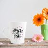 Aj Prints You are so Cute Printed Conical Latte Mug- White Ceramic Tea/Milk Mug-Inspiration Mug Gift for Wife, Sister, Mom, Girlfriend | Save 33% - Rajasthan Living 11