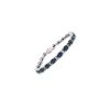 Sapphire and Diamond Bracelet in 14K White Gold | Save 33% - Rajasthan Living 8