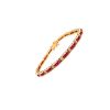 Ruby and Diamond Bracelet in 14K Yellow Gold | Save 33% - Rajasthan Living 8