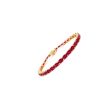 Ruby Bracelet in 14K Yellow Gold | Save 33% - Rajasthan Living 8