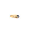 Sapphire and Diamond Ring in 14K Yellow Gold | Save 33% - Rajasthan Living 8