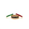 Multi Colour Stones and Diamond Changeable Ring in 14K Yellow Gold | Save 33% - Rajasthan Living 7