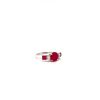 Ruby and Diamond Ring in 18K White Gold | Save 33% - Rajasthan Living 8