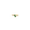 Emerald and Diamond Ring in 14K Yellow Gold | Save 33% - Rajasthan Living 7