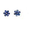 Sapphire and Diamond Earrings in 14K Yellow Gold | Save 33% - Rajasthan Living 7