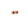 Ruby and Diamond Earrings in 14K Yellow Gold | Save 33% - Rajasthan Living 8