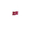 Ruby and Diamond Earrings in 14K White Gold | Save 33% - Rajasthan Living 8