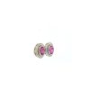 Pink Sapphire and Diamond Earringss in 14K White Gold | Save 33% - Rajasthan Living 8