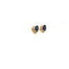 Sapphire and Diamond Earringss in 14K Yellow Gold | Save 33% - Rajasthan Living 8