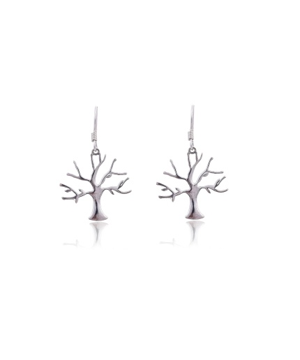 Sterling Silver Life Of Tree Earring | Save 33% - Rajasthan Living