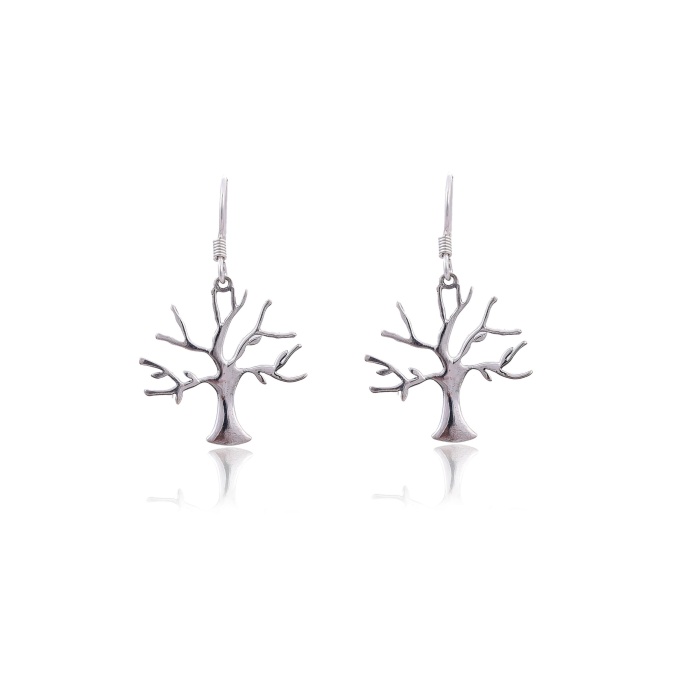 Sterling Silver Life Of Tree Earring | Save 33% - Rajasthan Living 5