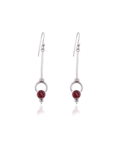 Long sterling silver earring | Save 33% - Rajasthan Living