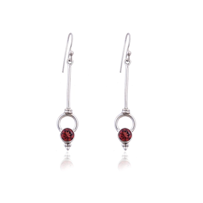 Long sterling silver earring | Save 33% - Rajasthan Living 6