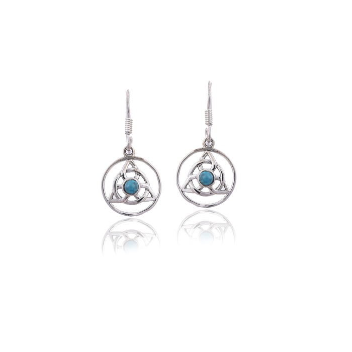 925 Silver Turquoise Earring | Save 33% - Rajasthan Living 6