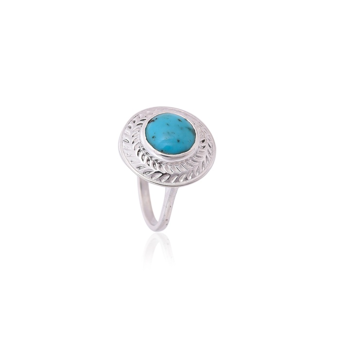 925 Sterling Silver Turquoise Ring | Save 33% - Rajasthan Living 6
