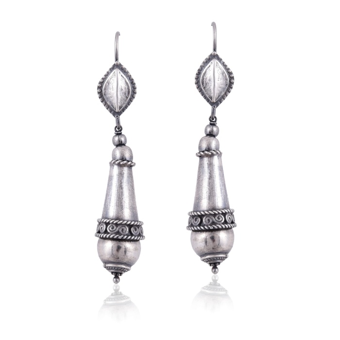 Sterling Silver oxidised earring | Save 33% - Rajasthan Living 6