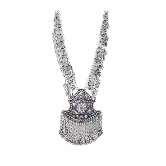 Silver Turquoise Necklace | Save 33% - Rajasthan Living 5
