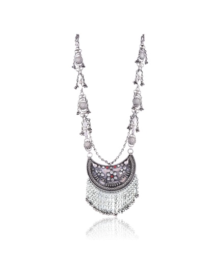 Silver antique Necklace | Save 33% - Rajasthan Living