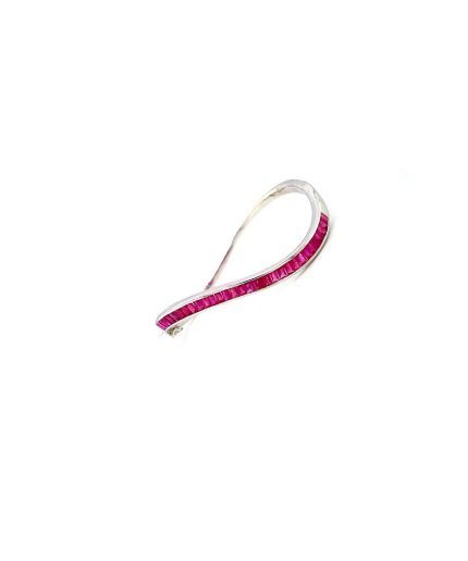 Ruby Bangle in 925 Sterling Silver | Save 33% - Rajasthan Living 3