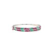 Multi Colour Stone Bangle in 925 Sterling Silver | Save 33% - Rajasthan Living 7