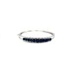 Sapphire Bangle in 925 Sterling Silver | Save 33% - Rajasthan Living 7