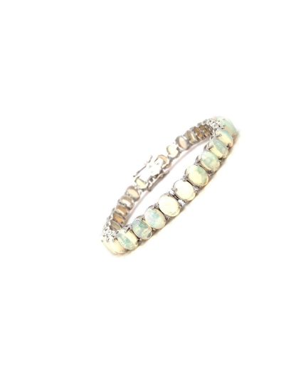 Opal Bracelet in 925 Sterling Silver | Save 33% - Rajasthan Living 3