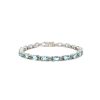 Aquamarine Bracelet in 925 Sterling Silver | Save 33% - Rajasthan Living 7