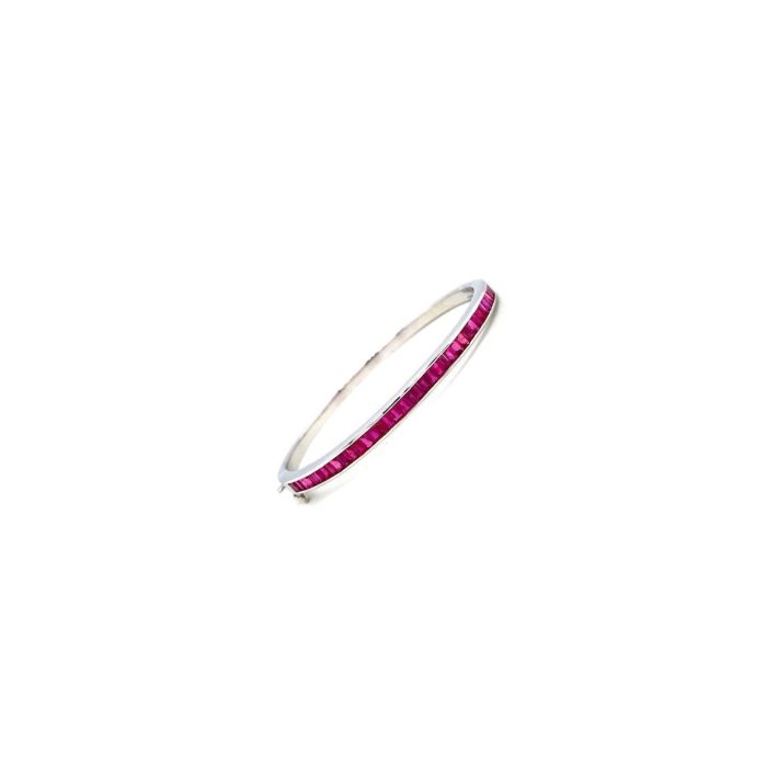 Ruby Bangle in 925 Sterling Silver | Save 33% - Rajasthan Living 6