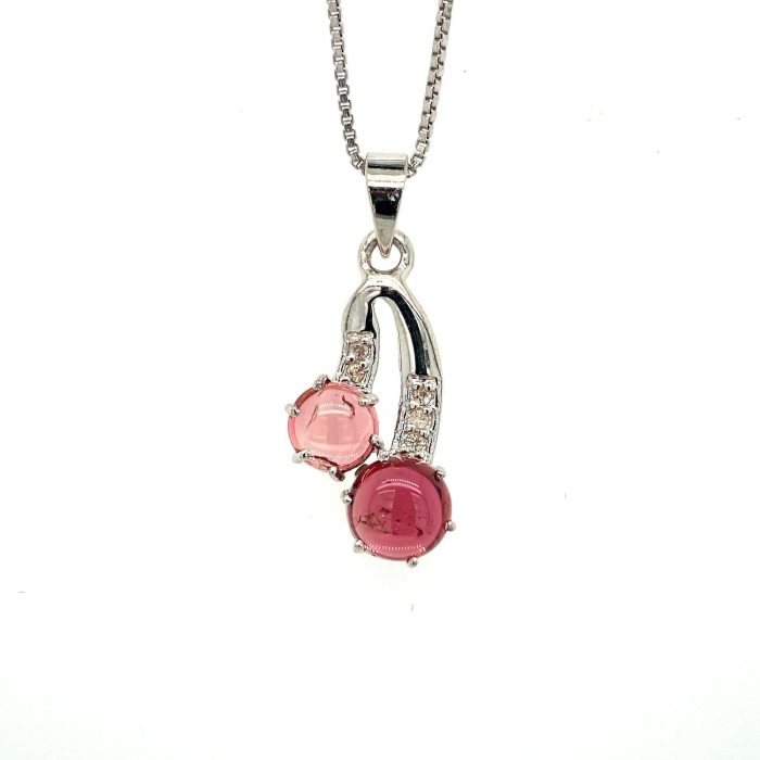 Multi Tourmaline Pendant in 925 Sterling Silver | Save 33% - Rajasthan Living 5