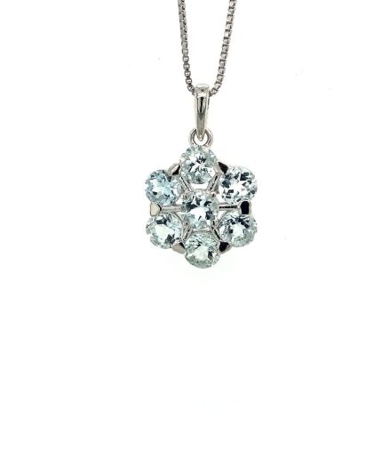 Aquamarine Pendant in 925 Sterling Silver | Save 33% - Rajasthan Living 5