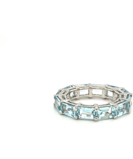 Aquamarine Ring in 925 Sterling Silver | Save 33% - Rajasthan Living 3