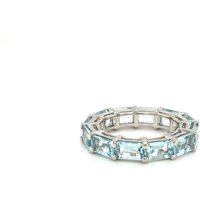 Aquamarine Ring in 925 Sterling Silver | Save 33% - Rajasthan Living 6