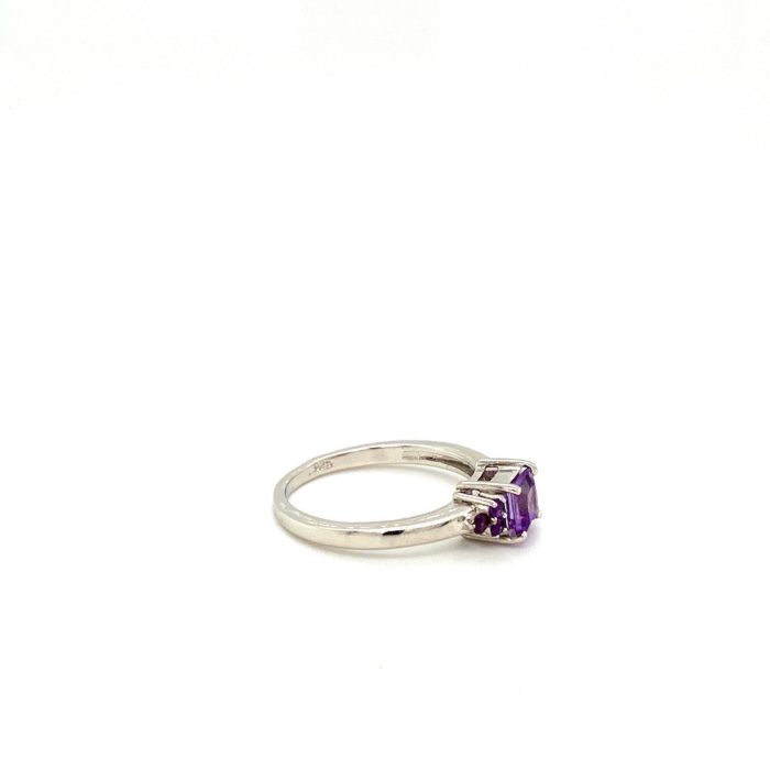 Amethyst Ring in 925 Sterling Silver | Save 33% - Rajasthan Living 6