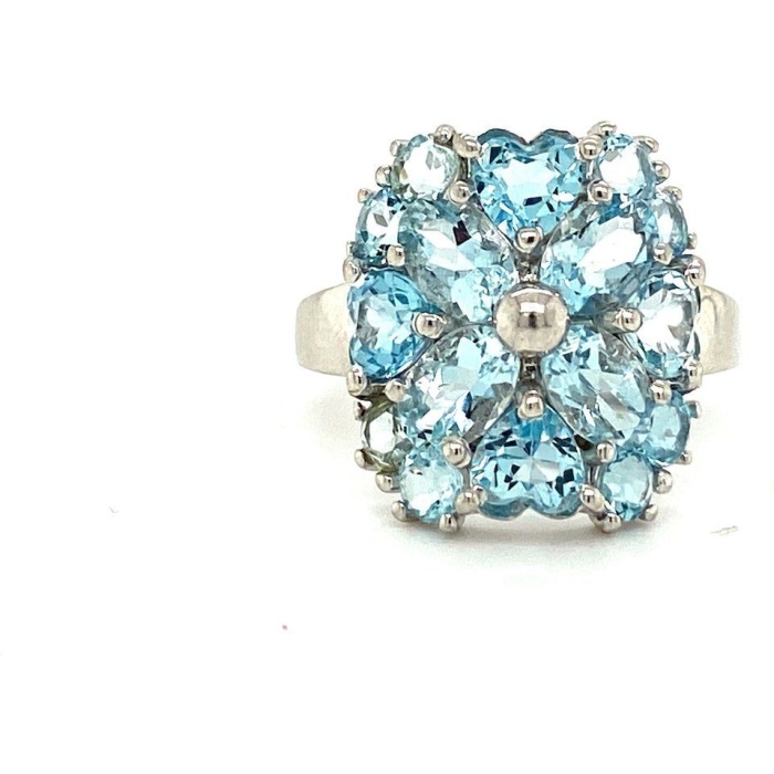 Aquamarine Ring in 925 Sterling Silver | Save 33% - Rajasthan Living 6