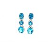 Blue Topaz Earrings in 925 Sterling Silver | Save 33% - Rajasthan Living 7