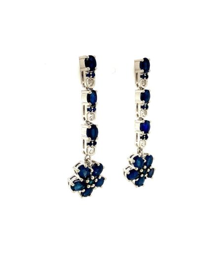 Sapphire Necklace Set in 925 Sterling Silver | Save 33% - Rajasthan Living 3