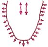 Ruby Necklace Set in 925 Sterling Silver | Save 33% - Rajasthan Living 7
