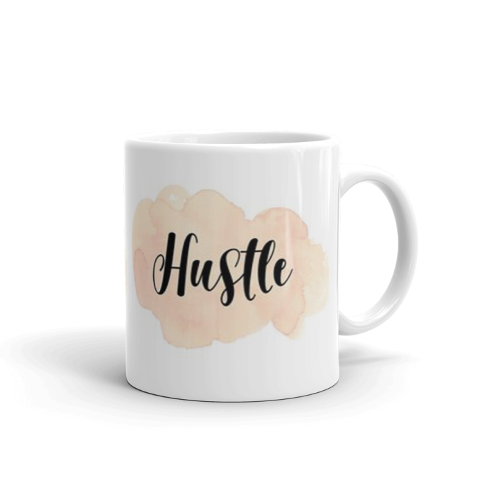 Khushi Designers Hustle Printed Beautifully In Glo0ssy style  Ceramic Coffee Mug {330 Ml} | Save 33% - Rajasthan Living 5