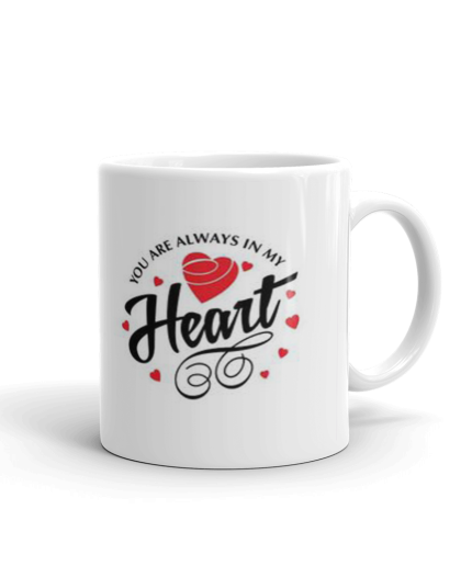 Khushi Designers You Are Always In My Heart  Ceramic Coffee Mug {330 Ml} | Save 33% - Rajasthan Living