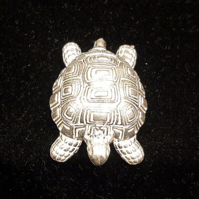 Solid Silver Small Tortoise Statue | Save 33% - Rajasthan Living 5